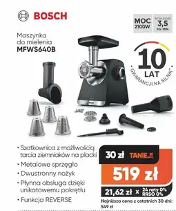 Max Elektro Maszynka do mielenia mięsa Bosch oferta