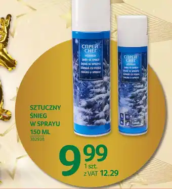 Selgros Śnieg w sprayu oferta