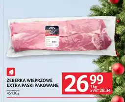 Selgros Żeberka wieprzowe oferta