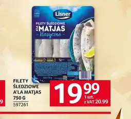 Selgros Filety śledziowe Lisner oferta