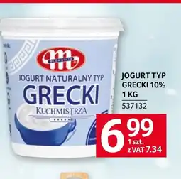 Selgros Jogurt typu greckiego Mlekovita oferta