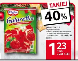 Selgros Galaretka słodka Dr. Oetker oferta