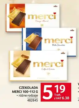 Selgros Czekolada Merci oferta