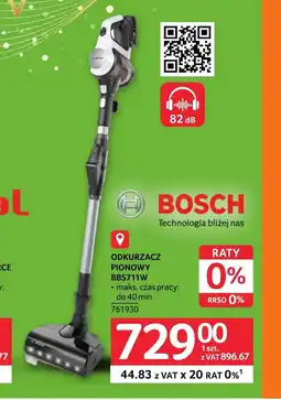 Selgros Odkurzacz Bosch oferta