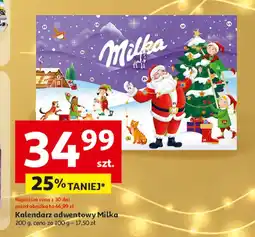 Auchan Kalendarz adwentowy Milka oferta