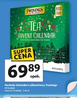 Auchan Kalendarz adwentowy Twinings oferta