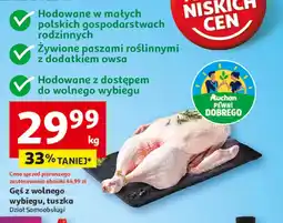 Auchan Gęś tuszka Pewni Dobrego oferta