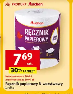 Auchan Ręcznik papierowy Auchan oferta