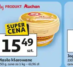 Auchan Masło klarowane Auchan oferta