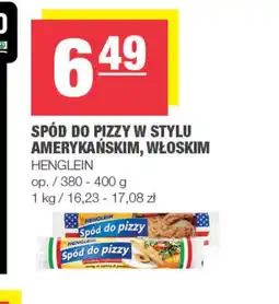 EuroSPAR Spód do pizzy Henglein oferta