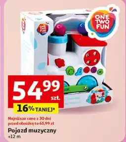 Auchan Lokomotywa muzyczna One Two Fun oferta