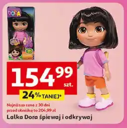 Auchan Lalka dora śpiewaj i odkrywaj oferta
