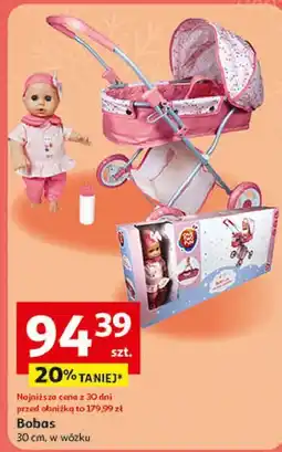 Auchan Lalka bobas z wózkiem oferta