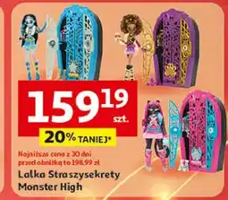 Auchan Lalka monster high straszne sekrety oferta