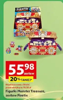Auchan Figurka monster treasure Piratix oferta