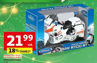 Auchan Motocykl 1:18 Welly oferta