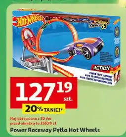Auchan Pętla power raceway Hot Wheels oferta