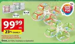 Auchan Dron neon One Two Fun oferta