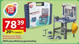 Auchan Stół warsztatowy One Two Fun oferta