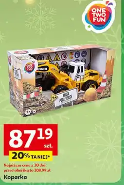Auchan Koparka One Two Fun oferta