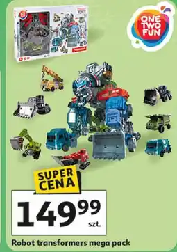 Auchan Robot transformers One Two Fun oferta
