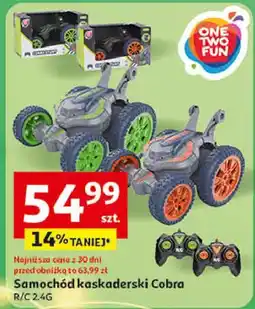 Auchan Samochód kaskaderski cobra One Two Fun oferta