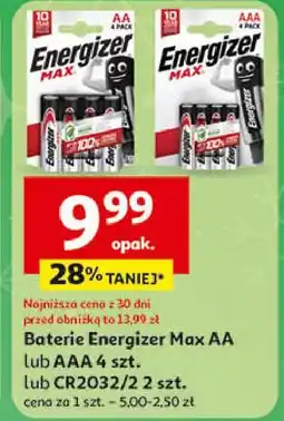 Auchan Baterie cr2032 Energizer oferta