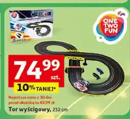 Auchan Tor wyścigowy 232 cm One Two Fun oferta