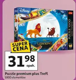 Auchan Puzzle lion king Trefl oferta