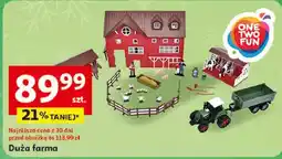 Auchan Duża farma One Two Fun oferta