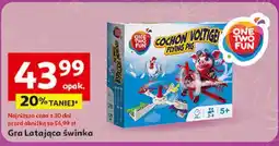 Auchan Gra latająca świnka One Two Fun oferta