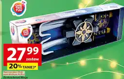 Auchan Zestaw broni ninja One Two Fun oferta