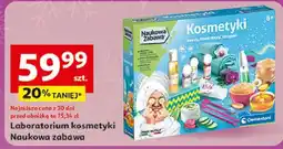 Auchan Naukowa zabawa - kosmetyki Clementoni oferta