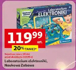 Auchan Laboratorium elektroniki Clementoni oferta