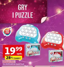 Auchan Gra quick push One Two Fun oferta