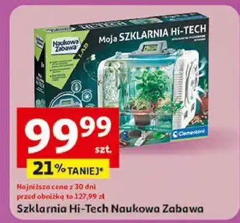 Auchan Moja szklarnia Clementoni oferta