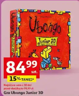 Auchan Gra ubongo junior 3d Egmont oferta