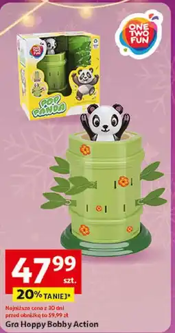 Auchan Gra hoppy bobby action One Two Fun oferta