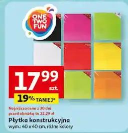 Auchan Płyta konstrukcyjna 40 cm One Two Fun oferta