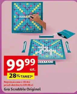 Auchan Gra scrabble original Mattel oferta