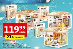 Auchan Zbuduj własny dom z modułowych klocków oferta