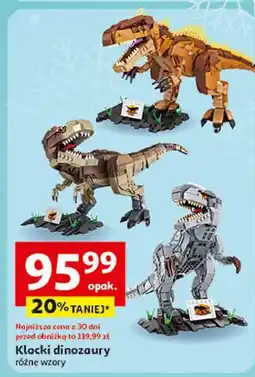 Auchan Klocki dinozaury oferta