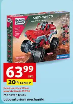 Auchan Laboratorium mechaniki monster truck Clementoni oferta