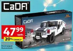 Auchan Klocki pojazd humvee bialy oferta