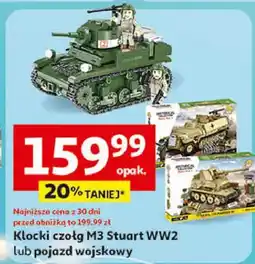 Auchan Klocki pojazd wojskowy Cobi oferta