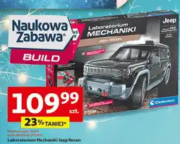 Auchan Laboratorium mechaniki jeep recon Clementoni oferta
