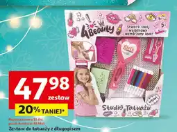 Auchan Zestaw do tatuaży z długopisem 4Kidz oferta