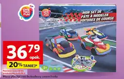 Auchan Masa plastyczna do budowy samochodu One Two Fun oferta