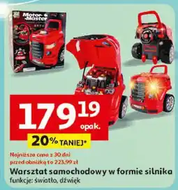 Auchan Warsztat samochodowy w formie silnika Lean oferta