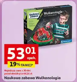 Auchan Naukowa zabawa - wulkanologia Clementoni oferta